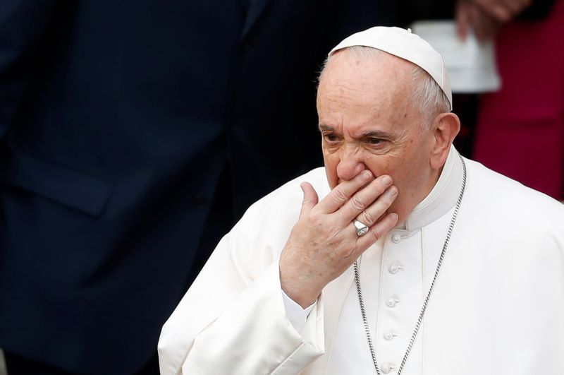 &copy; Reuters. البابا فرنسيس  في الفاتيكان في صورة من أرشيف رويترز  