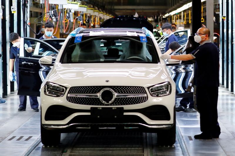 Daimler's China venture aims to raise capacity 45% at Mercedes-Benz plants: document