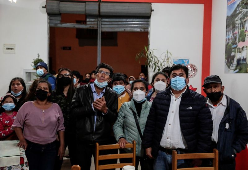 Peru socialist Castillo extends narrow lead in polarized vote