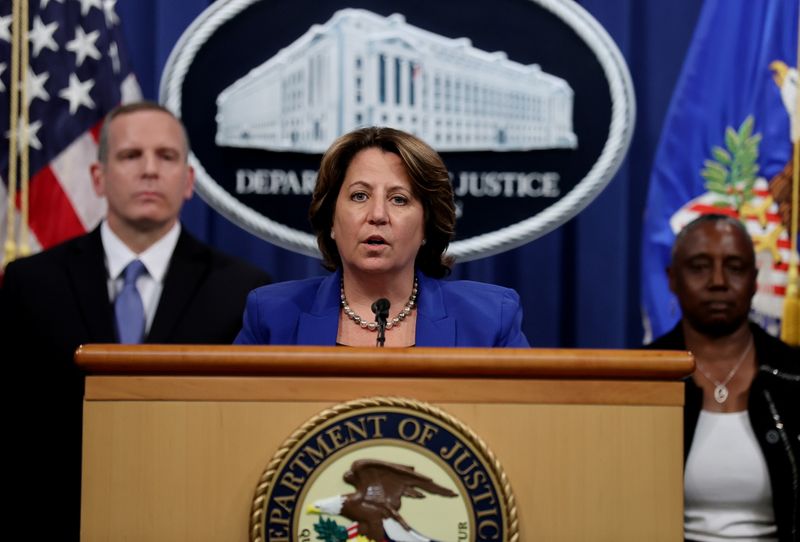&copy; Reuters. Deputy U.S. Attorney General Lisa Monaco announces the recovery of millions of dollars worth of cryptocurrency from the Colonial Pipeline Co. ransomware attacks as she speaks during a news conference with FBI Deputy Director Paul Abbate and Acting U.S. At
