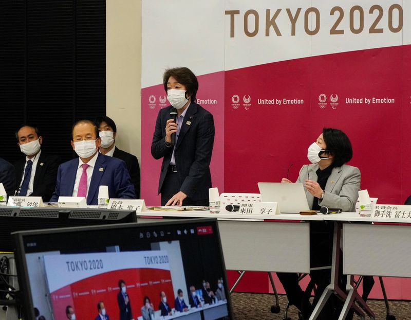 &copy; Reuters. Presidente da Tóquio 2020, Seiko Hashimoto, faz discurso em evento relacionado aos Jogos Olímpicos no Japão
22/03/2020
Kimimasa Mayama/Pool via REUTERS