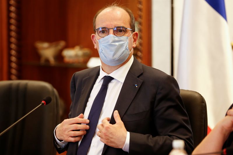 &copy; Reuters. Le Premier ministre français Jean Castex est cas contact au coronavirus et s'est placé en isolement pour une durée de sept jours, ont indiqué mercredi les services de Matignon, précisant qu'un test de dépistage effectué dans la soirée par le chef 