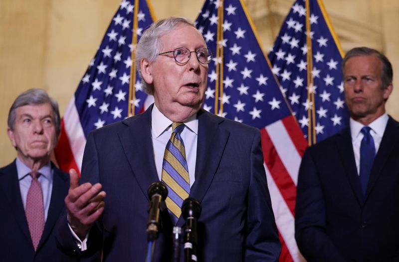 No U.S. Senate infrastructure deal yet-Senate Republican Leader McConnell