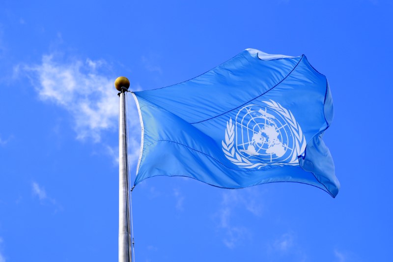 &copy; Reuters. علم الأمم المتحدة عند مقرها في نيويورك - صورة من أرشيف رويترز. 
