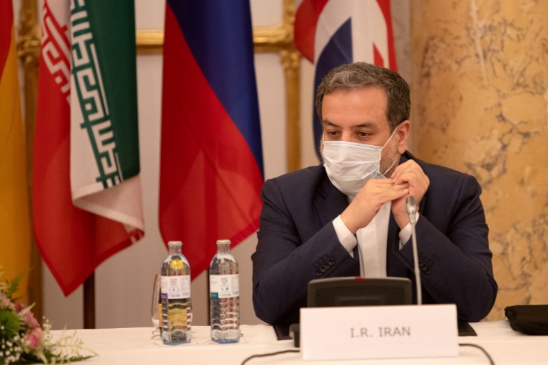 &copy; Reuters. 　６月１１日、イランの核交渉を担当するアラグチ外務次官（写真）は、イラン核合意の再建に向けた関係国との協議が１２日にウィーンで再開すると明らかにした。２０２０年９月、ウィ