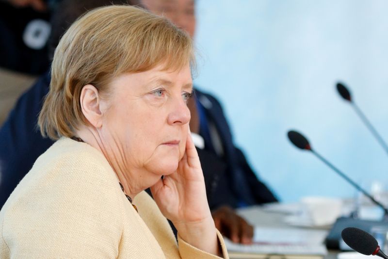 Germany's Merkel hopes for G7 infrastructure plans in 2022