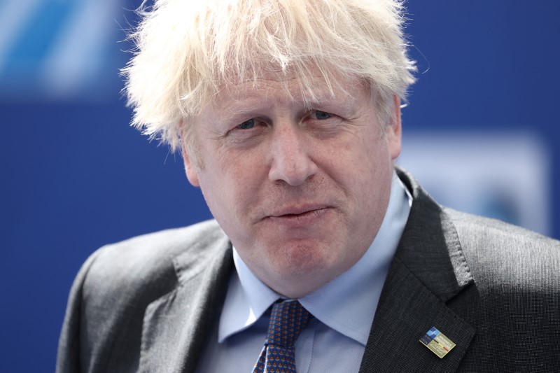 &copy; Reuters. Il primo ministro britannico Boris Johnson a Bruxelles. Kenzo Tribouillard/Pool via REUTERS