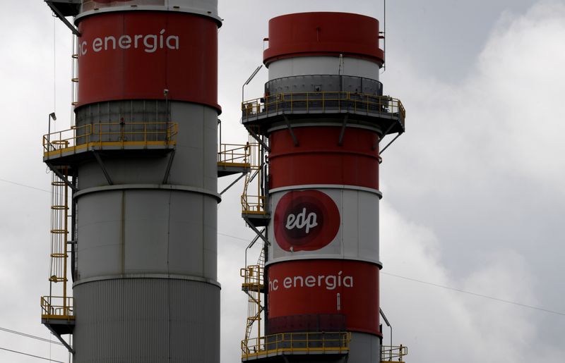 © Reuters. Logo da EDP fotografado em Soto de Ribera, Espanha 
14/05/2018
REUTERS/Eloy Alonso