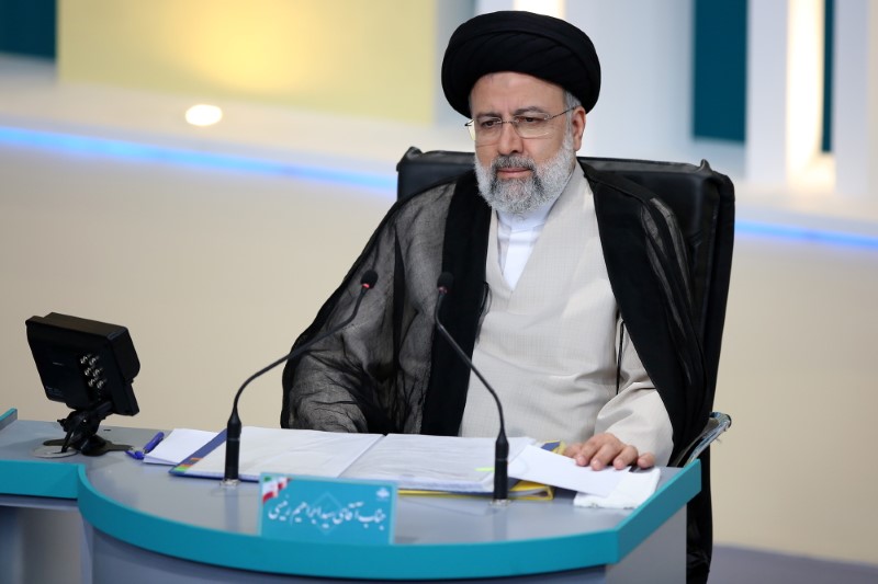 Winner of Iran presidency is hardline judge who is under U.S. sanctions
