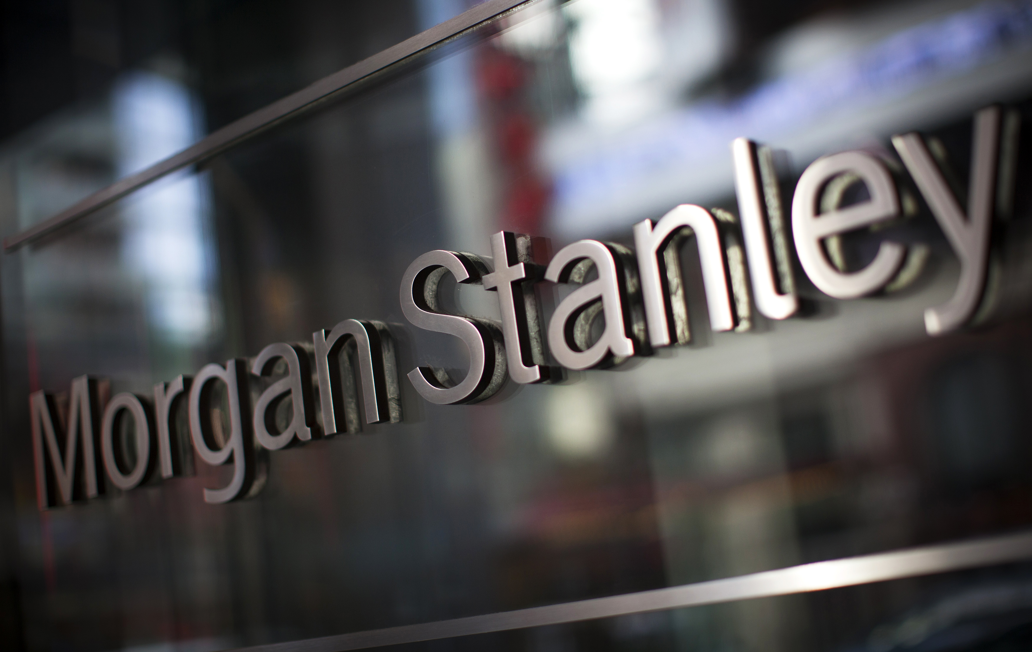 &copy; Reuters. The corporate logo of financial firm Morgan Stanley is pictured on the company's world headquarters in the Manhattan borough of New York City, January 20, 2015.  REUTERS/Mike Segar/Files