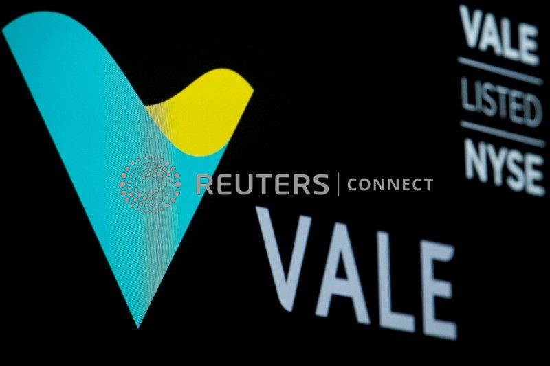 &copy; Reuters. Logo da empresa de mina brasileira, Vale SA. 
06/12/2017
REUTERS/Brendan McDermid