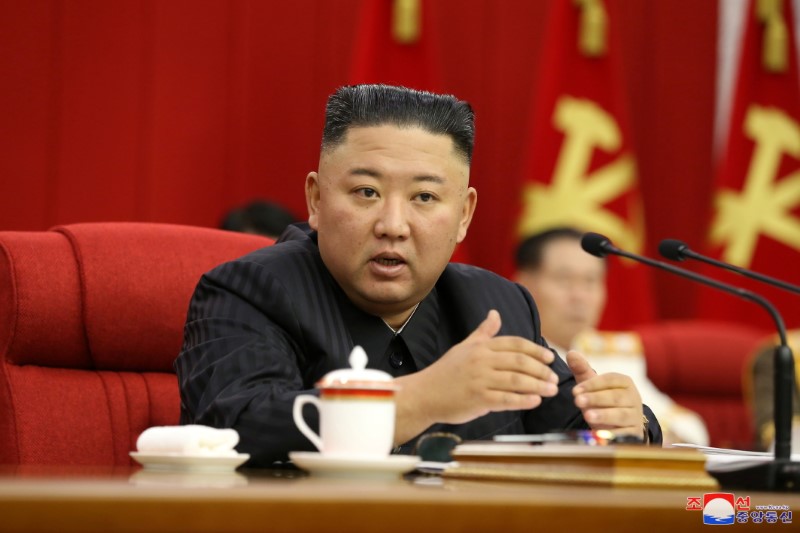 &copy; Reuters. Líder norte-coreano Kim Jong Un em Pyongyang
 17/6/2021  KCNA via REUTERS 