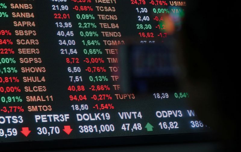 &copy; Reuters. Bolsa de valores de São Paulo 
03/04/2019 REUTERS/Amanda Perobelli