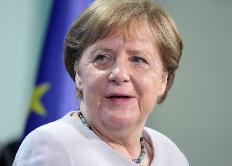 &copy; Reuters. Chanceler da Alemanha, Angela Merkel, em Berlim
22/06/2021 Michael Sohn/Pool via REUTERS