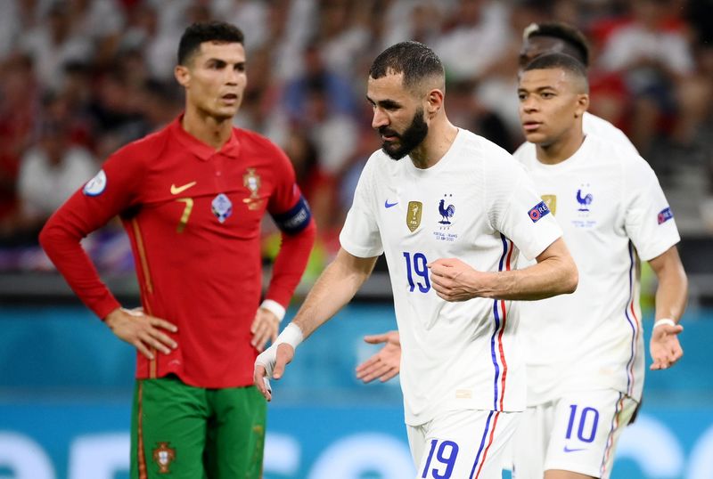 &copy; Reuters. França e Portugal empatam na Euro
 23/6/2021   REUTERS/Franck Fife