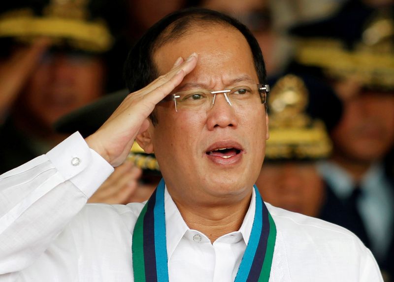 &copy; Reuters. L'ancien président philippin Benigno Aquino III est décédé jeudi à l'âge de 61 ans après avoir été hospitalisé à Manille. Il a été président des Philippines de 2010 à 2016. /Photo d'archives/REUTERS/Erik de Castro