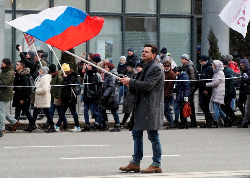 Russia opposition figure says election bid blocked over Navalny support