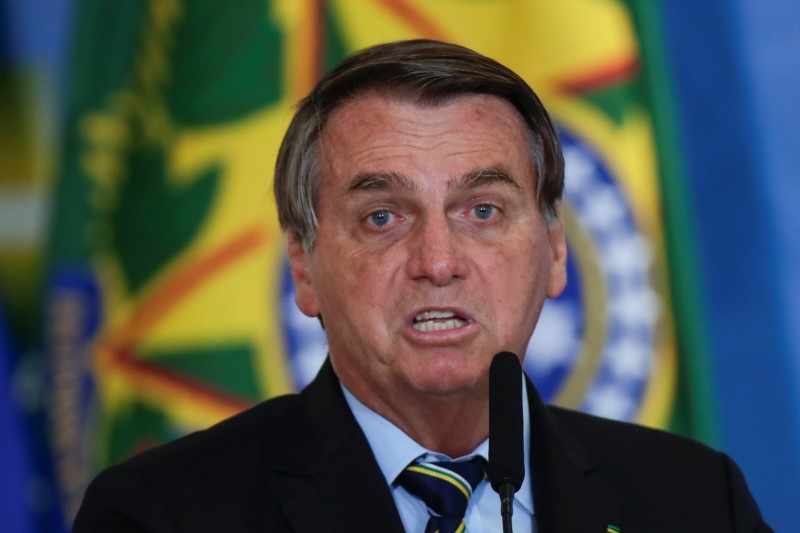 &copy; Reuters. Presidente da República Jair Bolsonaro
12/05/2021 REUTERS/Ueslei Marcelino