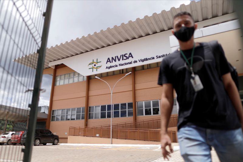 &copy; Reuters. Sede da Anvisa em Brasília
23/02/2021 REUTERS/Ueslei Marcelino