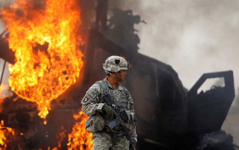&copy; Reuters. La finalisation du retrait de l'armée américaine d'Afghanistan ne semble plus être qu'une question de jours. /Photo d'archives/REUTERS/Bob Strong