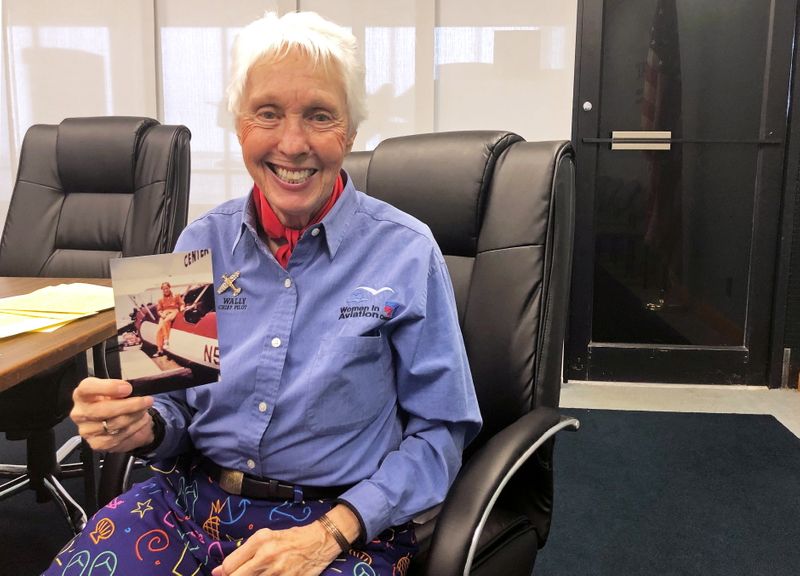 Trailblazing female pilot will go to space at age 82 with Jeff Bezos
