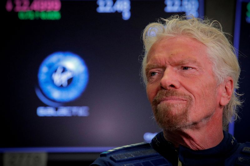 Branson aims to make space trip on July 11, ahead of Bezos