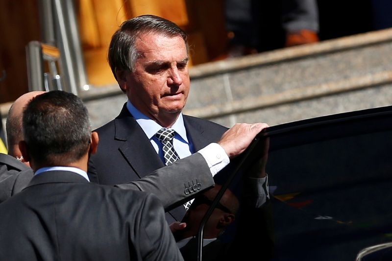 &copy; Reuters. Presidente Jair Bolsonaro em Brasília
01/07/2021 REUTERS/Adriano Machado