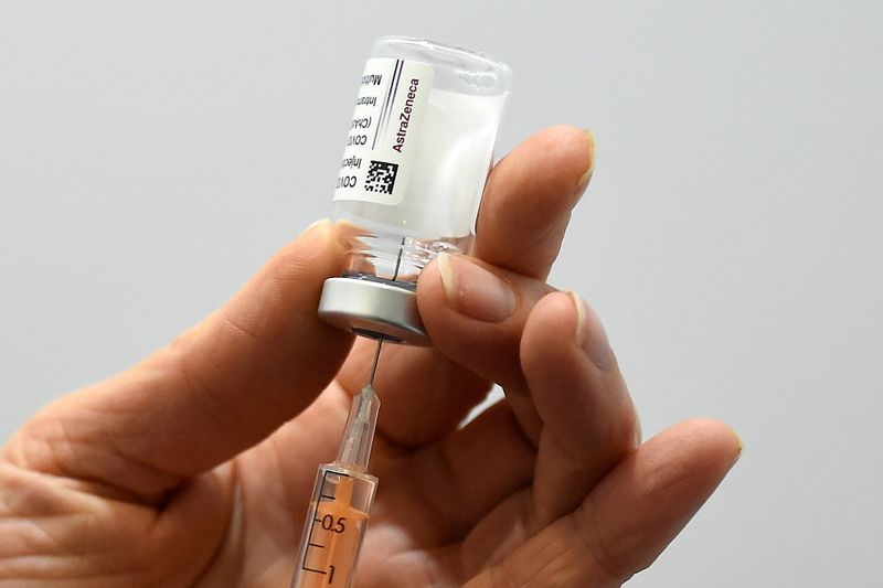 &copy; Reuters. Dose da vacina da AstraZeneca contra a Covid-19
04/04/2021 REUTERS/Clodagh Kilcoyne