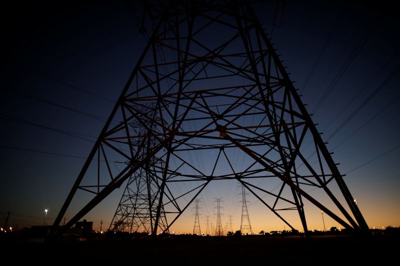 © Reuters. Torres e linhas de transmissão de energia em Brasília (DF) 
31/08/2017
REUTERS/Ueslei Marcelino