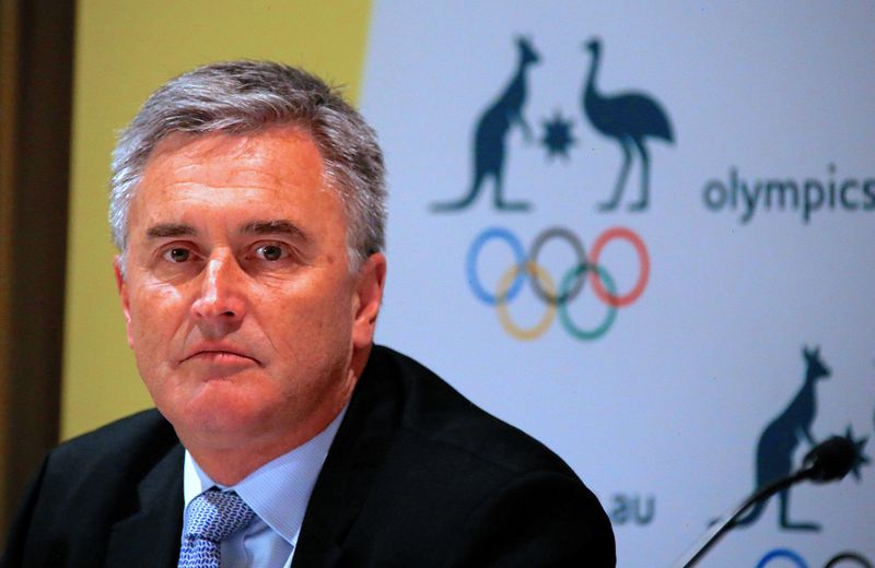 &copy; Reuters. إيان تشيسترمان رئيس البعثة الأسترالية في أولمبياد طوكيو 2020 في سيدني بصورة من أرشيف رويترز.