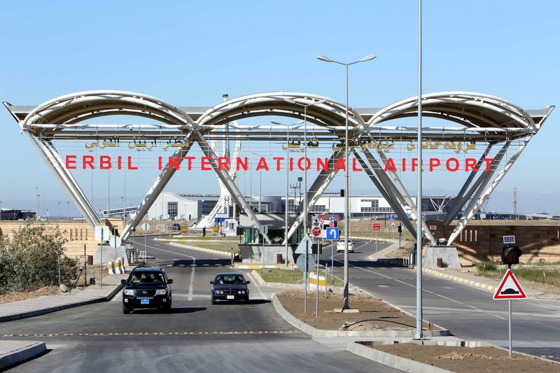 &copy; Reuters. مطار اربيل في شمال العراق. صورة من أرشيف رويترز.