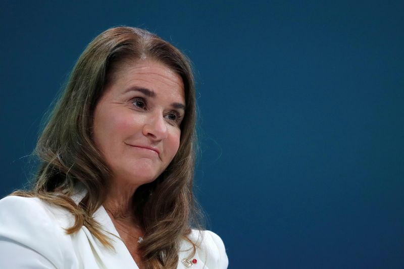 &copy; Reuters. FILE PHOTO: Melinda Gates, Co-Chair of the Bill and Melinda Gates Foundation, attends the opening ceremony of the Generation Equality Forum at the Louvre Carrousel in Paris, France, June 30, 2021. REUTERS/Gonzalo Fuentes