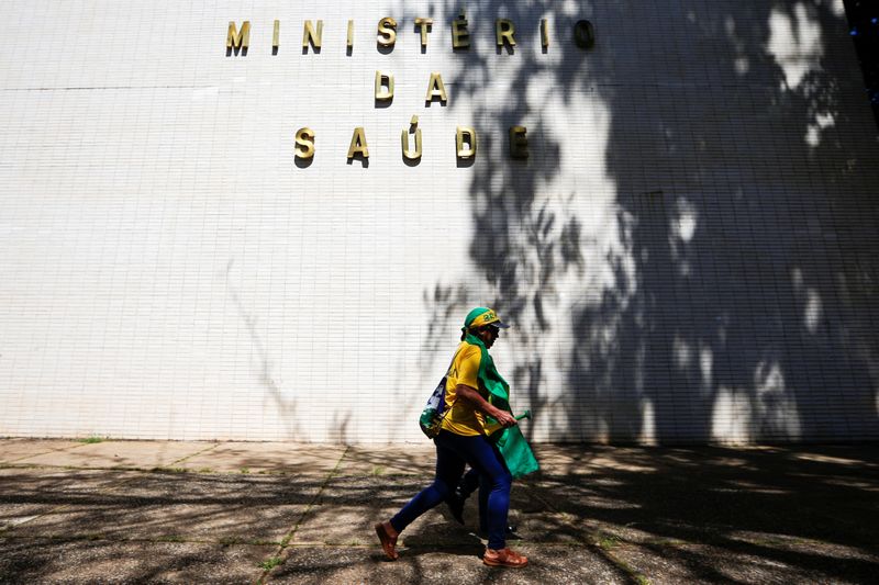 © Reuters. Edifício do Ministério da Saúde em Brasília (DF) 
26/04/2020
REUTERS/Adriano Machado