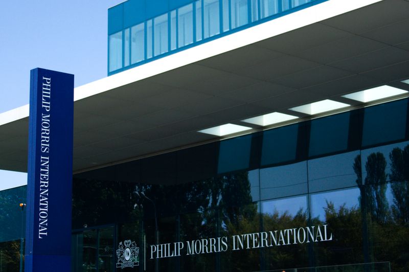&copy; Reuters. Philip Morris International Operation Center is pictured in Lausanne August 19, 2009. REUTERS/Denis Balibouse/Files