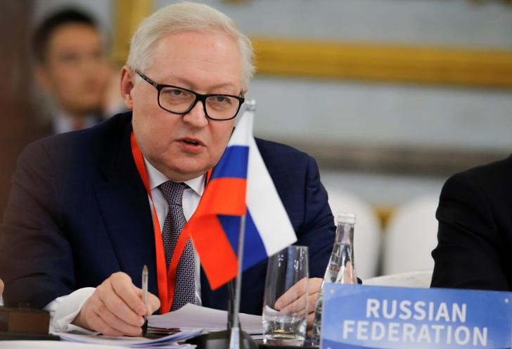 &copy; Reuters. Russian Deputy Foreign Minister and head of delegation Sergey Ryabkov attend a Treaty on the Non-Proliferation of Nuclear Weapons (NPT) conference in Beijing of the UN Security Council's five permanent members (P5) China, France, Russia, the United Kingdo