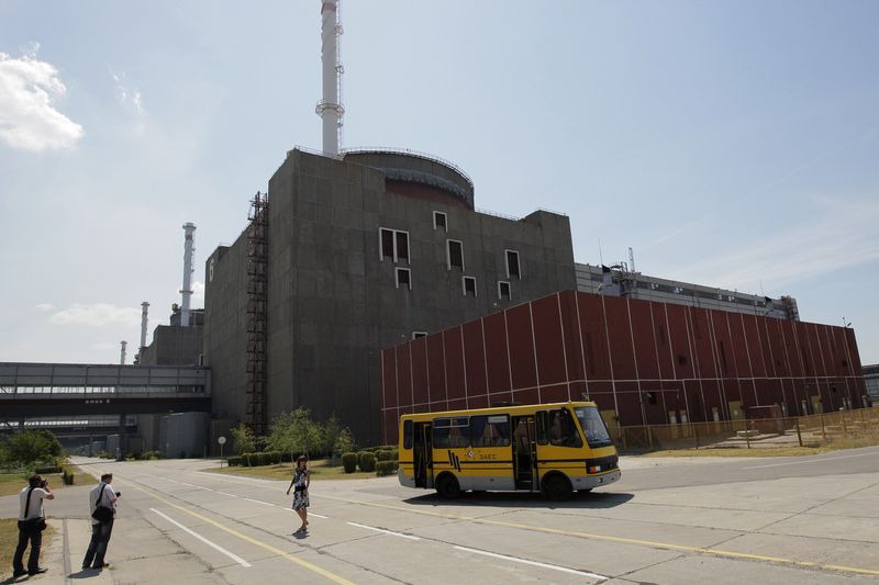 &copy; Reuters. Foto de arquivo da usina nuclear de Zaporizhzhia, na Ucrânia, em 2008
12/06/2008 REUTERS/Stringer