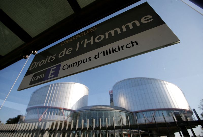 &copy; Reuters. FOTO DE ARCHIVO. El edificio del Tribunal Europeo de Derechos Humanos en Estrasburgo, Francia. 11 de septiembre de 2019. REUTERS/Vincent Kessler