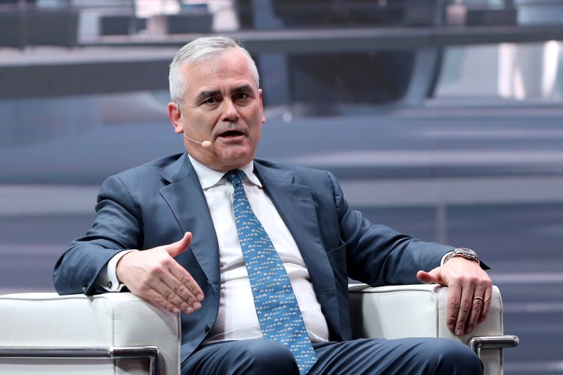 &copy; Reuters. FILE PHOTO: Chief Executive Officer of Credit Suisse, Thomas Gottstein, speaks during the fourth annual Future Investment Initiative in Riyadh, Saudi Arabia, January 27, 2021. REUTERS/Ahmed Yosri