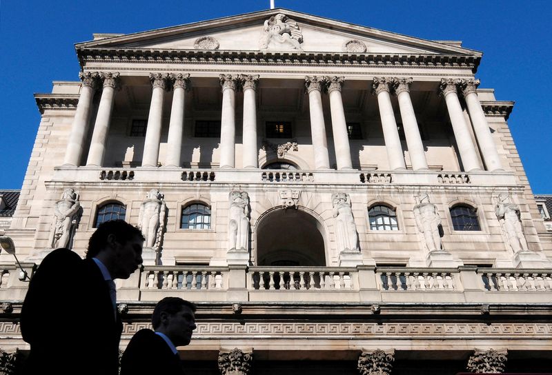 &copy; Reuters. Sede do Banco da Inglaterra em Londres
13/02/2008.   REUTERS/Toby Melville