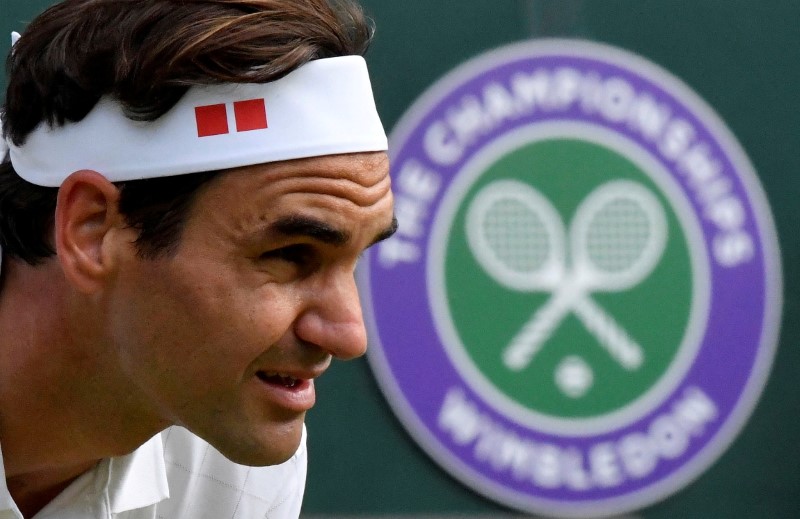 &copy; Reuters. Foto de archivo de Roger Federer en Wimbledon
Jul 7, 2021  
 REUTERS/Toby Melville/File Photo