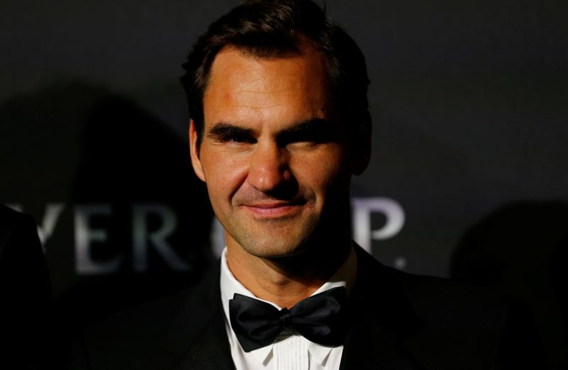 &copy; Reuters. لاعب التنس السويسري روجر فيدرر - صورة من أرشيف رويترز. 