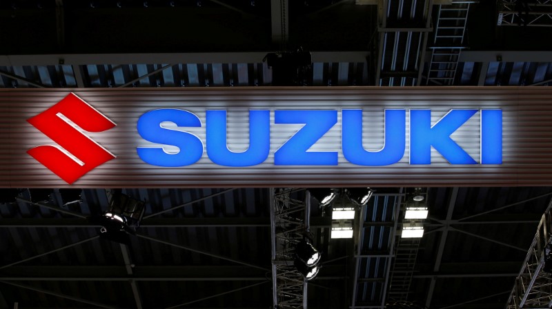 &copy; Reuters. Logotipo da Suzuki Motor. 25/10/2017. REUTERS/Toru Hanai.