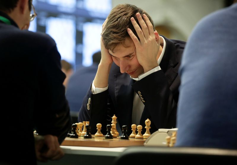 &copy; Reuters. Grão-mestre russo de xadrez Sergey Karjakin 
26/12/2018
REUTERS/Anton Vaganov