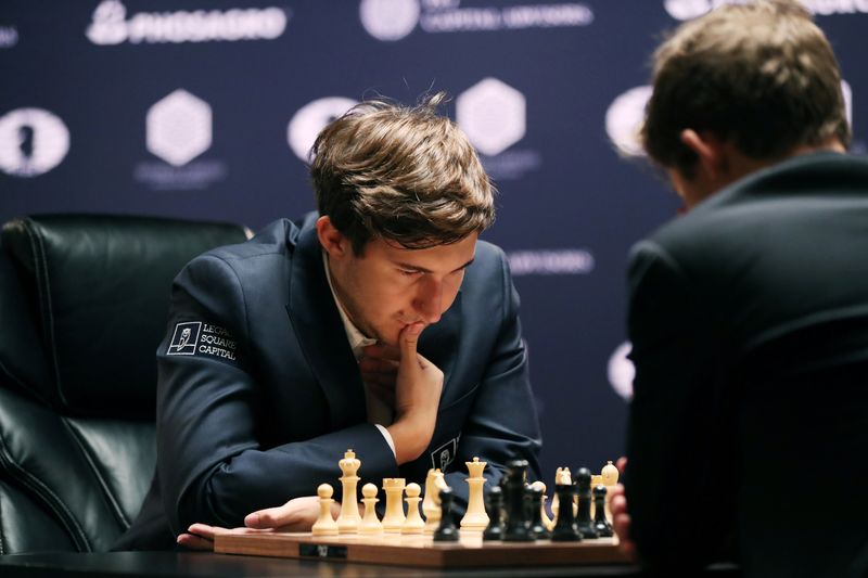 &copy; Reuters. Grão-mestre russo de xadrez Sergey Karjakin 
30/11/2016
REUTERS/Mark Kauzlarich