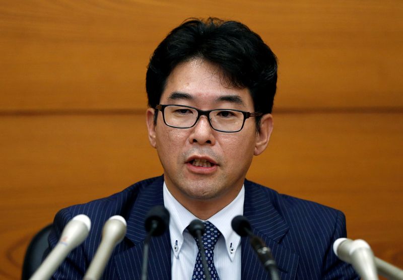 &copy; Reuters. FILE PHOTO: Bank of Japan (BOJ) new policy board members Goushi Kataoka attends a news conference at BOJ headquarters in Tokyo, Japan July 25, 2017. REUTERS/Issei Kato