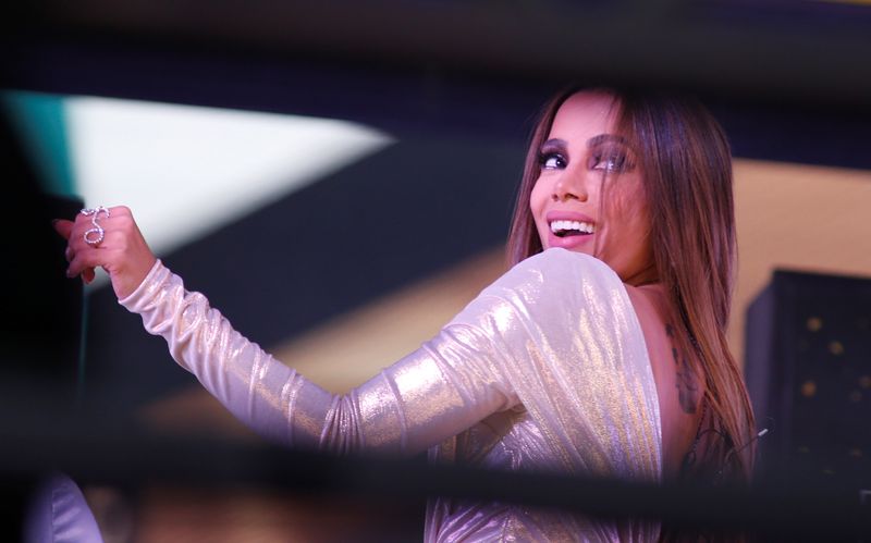 © Reuters. Anitta se torna mais ouvida no mundo pelo Spotify 
31/12/2020
Gary Hershorn/Pool via REUTERS