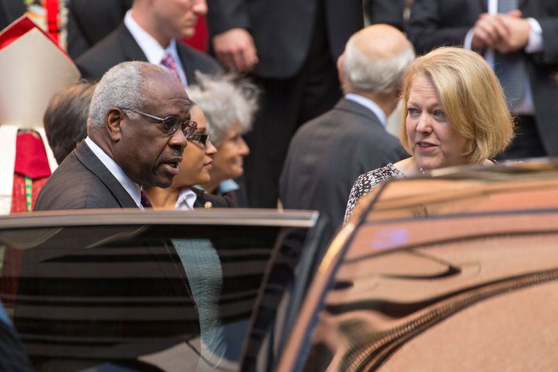 U.S. Capitol attack probe may seek interview with Justice Thomas' wife