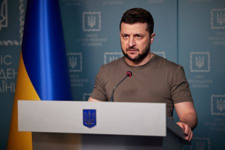 Ukraine isn't naive, Zelenskiy says after Russian pledge to scale down attack on Kyiv