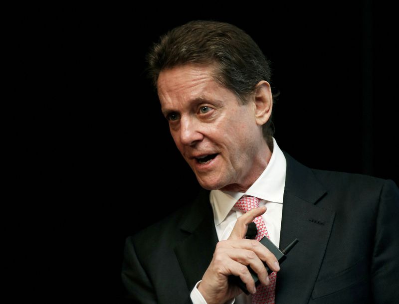 &copy; Reuters.   Founder, Executive Co-Chairman Ivanhoe Mines, Robert Friedland speaks during the CRU's World Copper Conference in Santiago, Chile  April 9, 2019. REUTERS/Rodrigo Garrido/File Photo