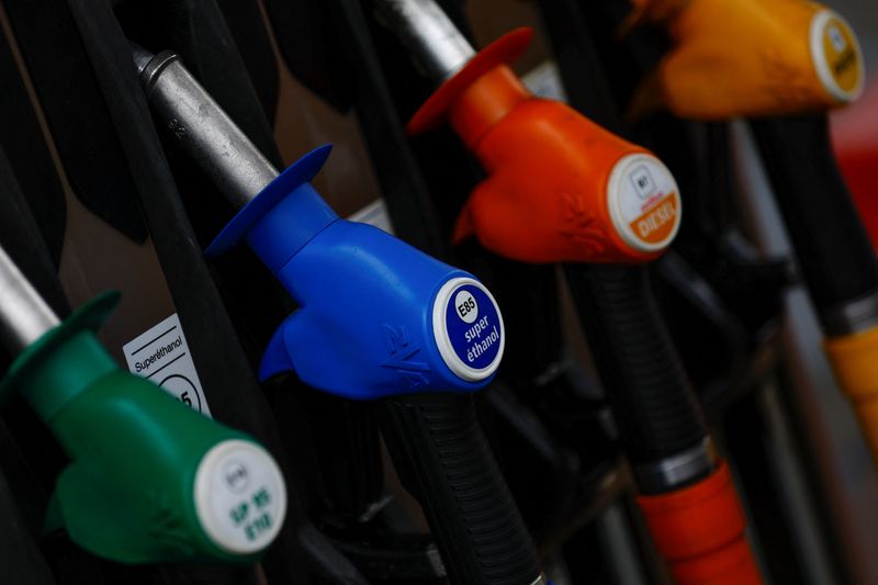 &copy; Reuters. Bomba de etanol E85 em posto de gasolina perto de Paris, França. 
30/03/2022 
REUTERS/Gonzalo Fuentes